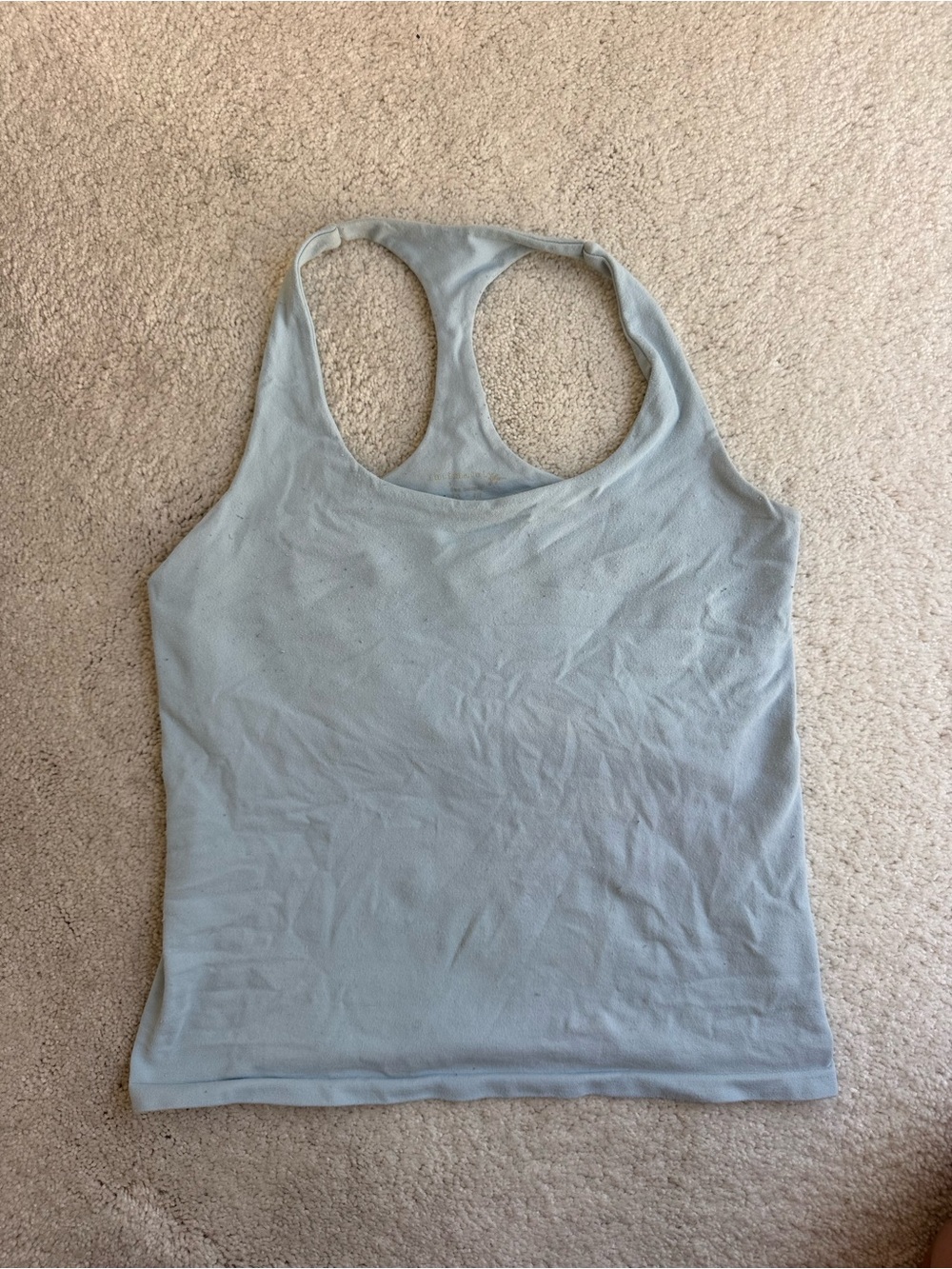 Free People Intimately Athletic Light Blue Tank Racerback